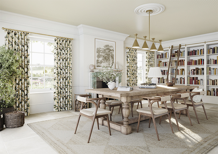 Henley, Henleys Vine Corn - Made to Measure Curtains - Image 7